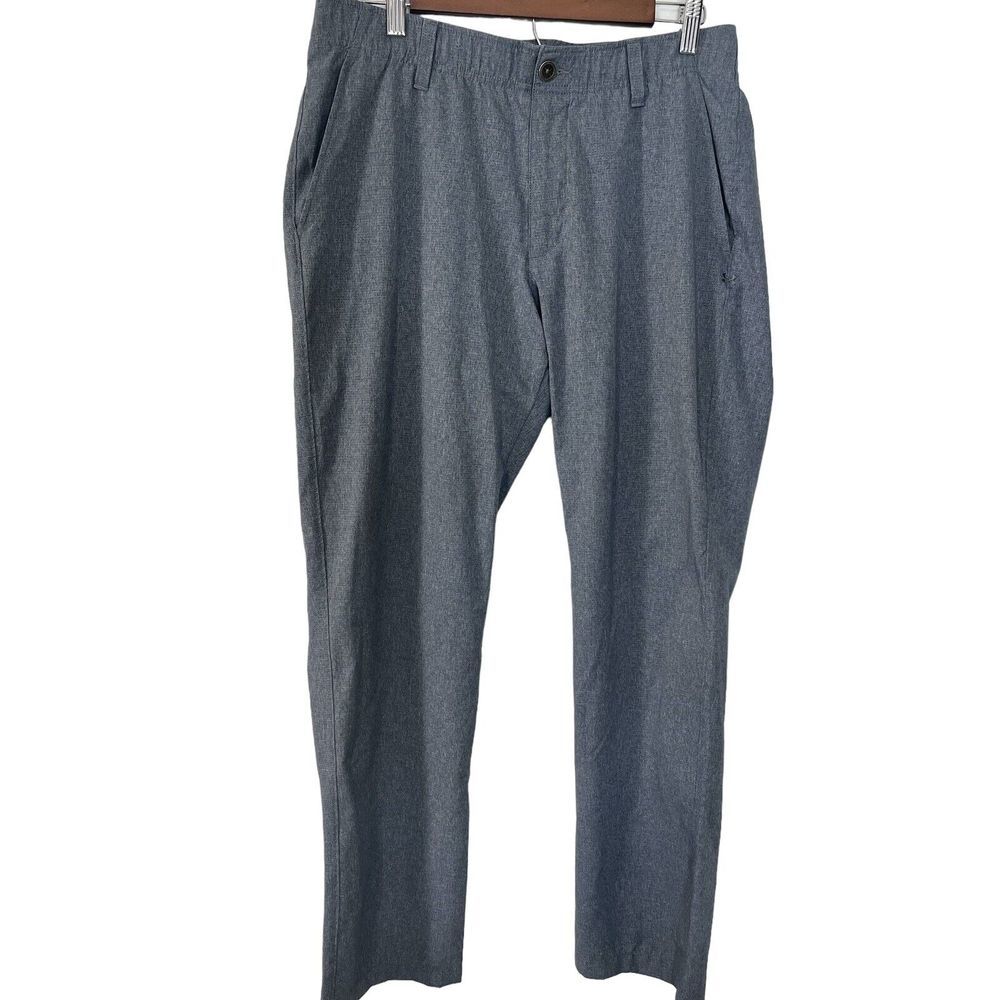 ADIDAS Golf Men's Flat Front Polyester Pants ‎ Size 34x31 Polyester Lightweight